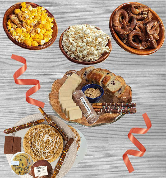 the best gift baskets are filled with baked goods, gourmet foods, chocolates and more from Lancaster PA and delivered