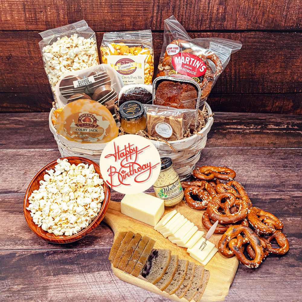 When looking for the best birthday gifts consider our Amish made gourmet foods, baked goods, chocolates and more known around the world to be the best