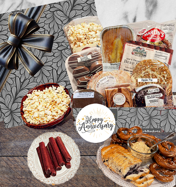 PA Dutch offers gifts for employees as a great way to say congratulations, great job, get well or any other with our gourmet foods and baked goods