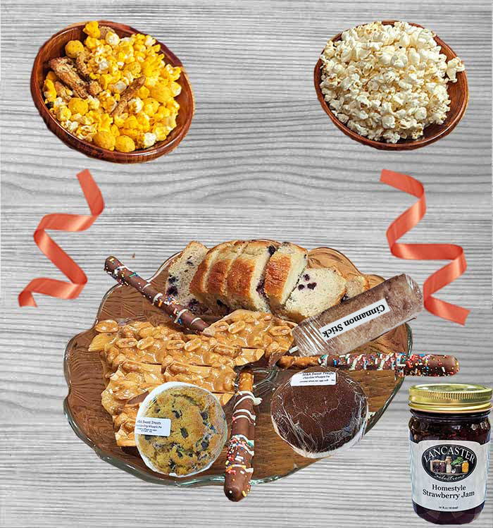 Unique Gift Boxes that are filled with gourmet foods from Lancaster PA