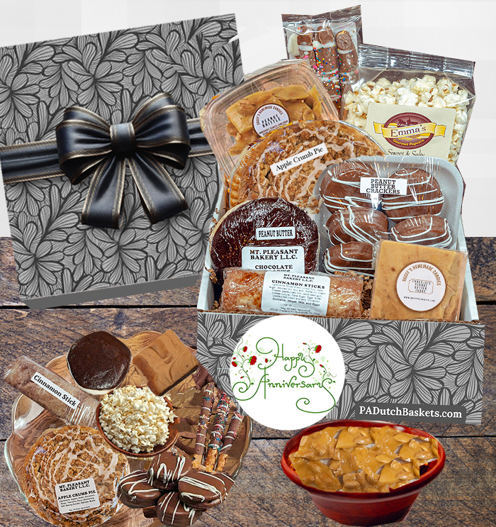 The best anniversary gifts are those that are loved by those receiving them. Our PA Dutch gourmet foods and baked goods are a gift they will enjoy and appreciate